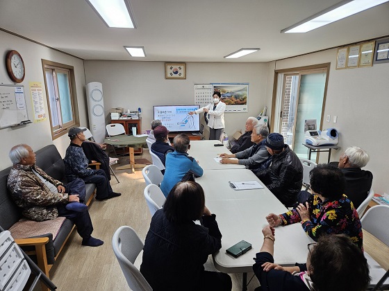 고혈압 관련 건강 정보 교육